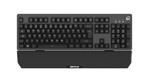 QPAD MK-40 Tastatur Gaming USB QWERTZ Deutsch Schwarz