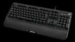QPAD MK-40 Tastatur Gaming USB QWERTZ Deutsch Schwarz
