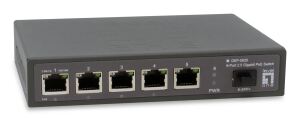 LevelOne GEP-0625 Netzwerk-Switch Unmanaged 2.5G Ethernet (100/1000/2500) Power over Ethernet (PoE) Schwarz