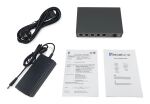 LevelOne GEP-0625 Netzwerk-Switch Unmanaged 2.5G Ethernet (100/1000/2500) Power over Ethernet (PoE) Schwarz
