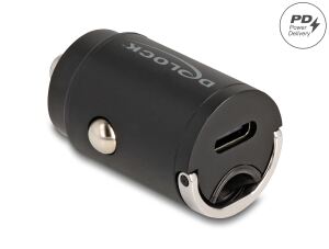 Delock Mini Kfz Ladeadapter USB Type-C PD 3.0 mit 30 W