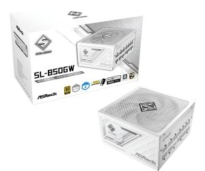 Asrock SL-850GW Steel Legend Netzteil 850 W 20+4 pin ATX ATX Weiß