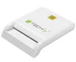 Techly I-CARD-CAM-USB2TYC Smart-Card-Lesegerät Drinnen USB USB 2.0 Weiß