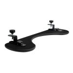 R-Go Tools Armlehne R-Go, ergonomische Armlehne, symmetrisch, mit Bauchmulde, weicher Schaumstoff, schwarz