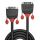 Lindy 36255 DVI-Kabel 1 m DVI-D Schwarz