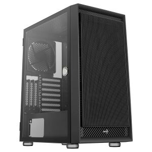 Aerocool Graphite V1 Midi Tower Schwarz