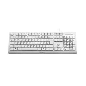 MediaRange MROS110 Tastatur Büro USB QWERTZ Deutsch Weiß