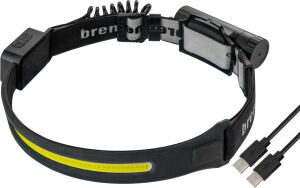 Brennenstuhl 1173760000 Taschenlampe Schwarz Stirnband-Taschenlampe LED