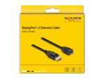 DeLOCK DisplayPort 1.2 Verlängerungskabel 4K 60 Hz 2 m