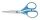 Wedo 975 5010 Büro- & Bastelschere Universal Gerader Schnitt Blau, Weiß