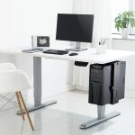 LogiLink EO0030 PC-Halterung PC-Halterung unter dem Schreibtisch Schwarz