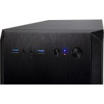 Inter-Tech H-606 Micro Tower Schwarz