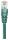 Intellinet Premium Netzwerkkabel, Cat6, S/FTP, 100% Kupfer, Cat6-zertifiziert, LS0H, RJ45-Stecker/RJ45-Stecker, 0,25 m, grün