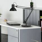 Unilux SUCCESS 80 Tischleuchte E27 LED F Schwarz