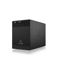 ICY BOX IB-3740-C31, Externes 4-fach Single Mode System für 3,5" SATA I/II/III Festplatten, USB 3.1 Gen2, Type-C Host
