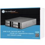 Silverstone Geh SST-FS204 -2.5" schwarz