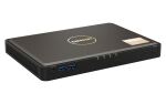 QNAP TBS-464 NAS Desktop Intel® Celeron® N5105 8 GB DDR4 0 TB QNAP Turbo System Schwarz