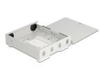 DeLOCK LWL Wandbox für 4 x SC Simplex oder LC Duplex Adapter Metallgehäuse