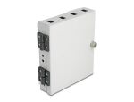DeLOCK LWL Wandbox für 4 x SC Simplex oder LC Duplex Adapter Metallgehäuse