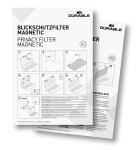 Durable 514657 Blickschutzfilter 39,6 cm (15.6") Laptop Rahmenloser Blickschutzfilter