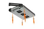 Icy Dock MB992TRAY-B Hard Drive Backplane Schwarz, Silber