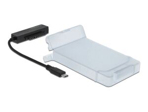 DELOCK USB Type-C zu SATA Konverter mit 2.5" Schutzhülle