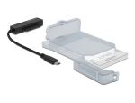 DELOCK USB Type-C zu SATA Konverter mit 2.5" Schutzhülle