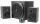 SPEEDLINK GRAVITY LT 2.1 Lautsprecherset 40 W Universal Schwarz 2.1 Kanäle