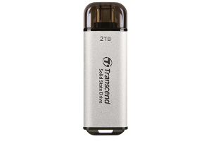 Transcend ESD300 2 TB USB Typ-C Silber