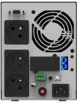 PowerWalker VFI 1000 AT FR Unterbrechungsfreie Stromversorgung (USV) Doppelwandler (Online) 1 kVA 900 W 3 AC-Ausgänge