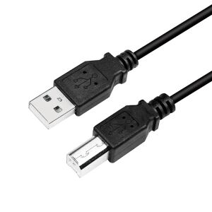 LogiLink CU0007B USB Kabel USB 2.0 2 m USB A USB B 0,48 Gbit/s Schwarz