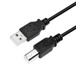 LogiLink CU0007B USB Kabel USB 2.0 2 m USB A USB B 0,48 Gbit/s Schwarz