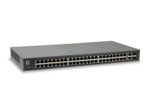LevelOne FGU-5021 Netzwerk-Switch Fast Ethernet (10/100) Grau