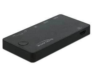 DeLOCK HDMI / USB-C KVM Switch 4K 60 Hz mit USB 2.0