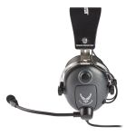 Thrustmaster T.Flight U.S. Air Force Kopfhörer Kabelgebunden Kopfband Luftfahrt-Luftverkehrskontrolle Schwarz, Grau
