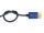 Alcasa 4521-SF010B HDMI-Kabel 1 m HDMI Typ A (Standard) Blau