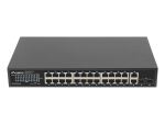 Lanberg RSGE-24P-2GE-2S-360 Netzwerk-Switch Unmanaged