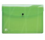 Oxford 400031405 Sammelmappe Polypropylen (PP) Blau, Grün, Grau, Pink, Violett, Transparent A4