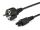 Equip Hochwertiges Netzkabel, C5 auf Schuko, 3.0m