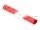 DELOCK Schrumpfschlauch X-Muster rutschfest 1 m x 30 mm rot