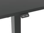 Equip ERGO Elektrisches-Sitz-Steh-Tischgestell, mit Tischplatte, schwarz