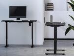 Equip ERGO Elektrisches-Sitz-Steh-Tischgestell, mit Tischplatte, schwarz