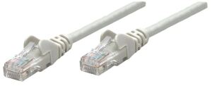 Intellinet Premium Netzwerkkabel, Cat6, S/FTP, 100% Kupfer, Cat6-zertifiziert, LS0H, RJ45-Stecker/RJ45-Stecker, 50,0 m, grau