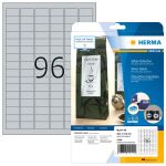 HERMA Etiketten A4 30.5x16.9 mm silber Folie...