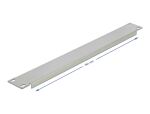 DELOCK 19" Netzwerkschrank Blindabdeckung 1 HE grau