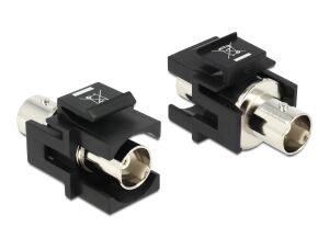 Keystone Delock BNC Buchse schwarz