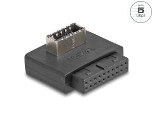 DELOCK Adapter USB 5 Gbps Pfostenbu Key A Bu gew. mit GEH