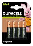 Duracell 4 LR06 1300mAh Wiederaufladbarer Akku...