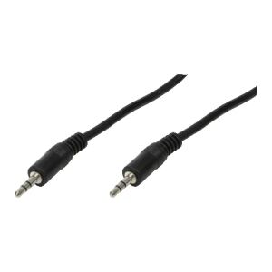 LogiLink 3.5mm - 3.5mm, 10m Audio-Kabel Schwarz