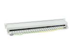Equip 24-Ports Cat.6 Geschirmtes Patch Panel, Hellgrau